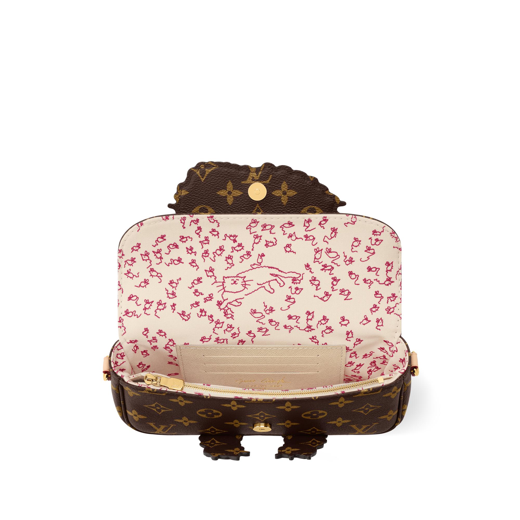 ウォレット オン チェーン・アイビー モノグラム｜ルイ